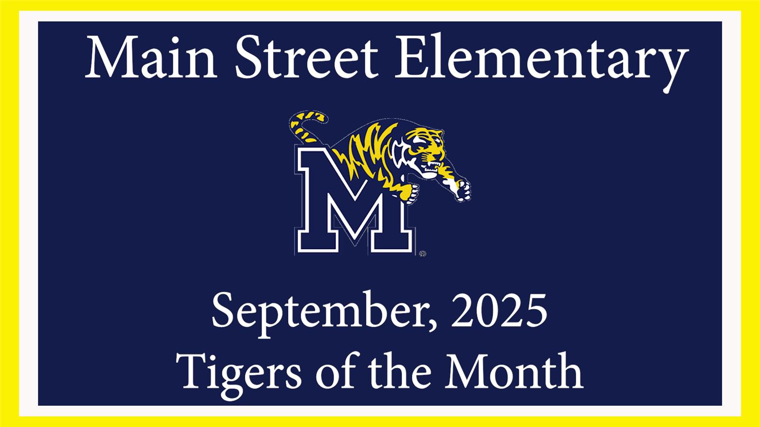  Sep Tigers